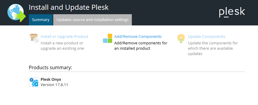 plesk-components
