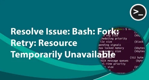Resolve-Issue-Bash-Fork-Retry-Resource-Temporarily-Unavailable