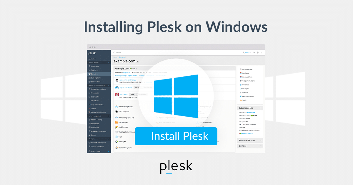 How to retrieve administrator’s Plesk database password on Plesk 17.8 for Windows and higher